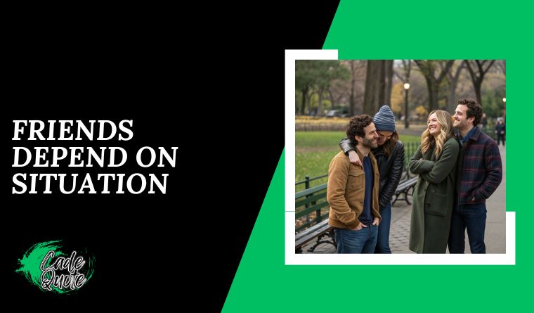 Friends Depend on Situation