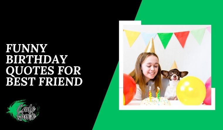 Funny Birthday Quotes for Best Friend