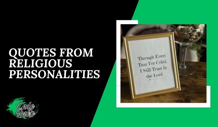 Quotes from Religious Personalities
