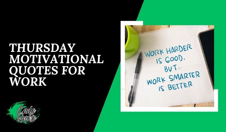 Thursday Motivational Quotes for Work