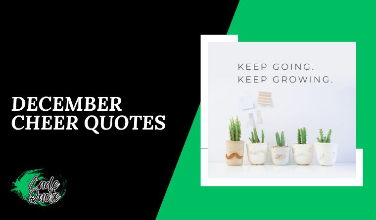 December Cheer Quotes
