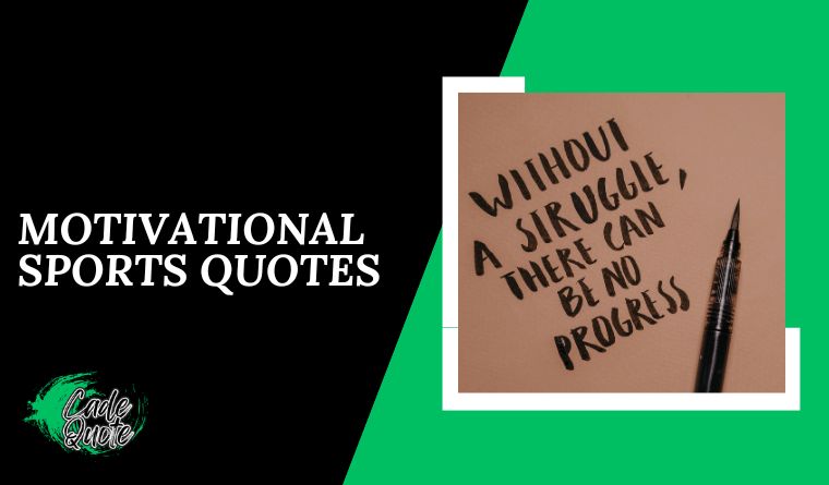 Motivational sports quotes