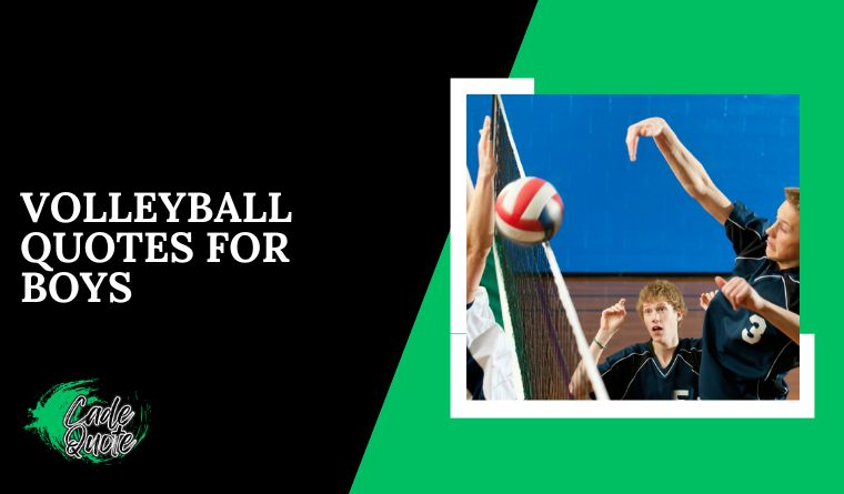 Volleyball Quotes for Boys